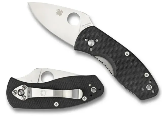 Ambitious™ G-10 Black-Spyderco Outlet