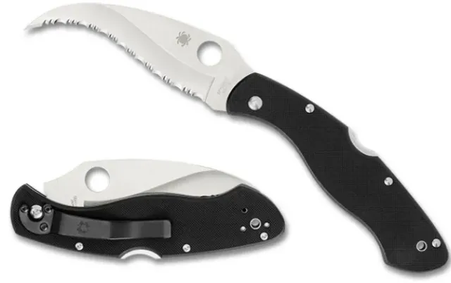 Civilian® CLIPIT® Black G-10-Spyderco Clearance