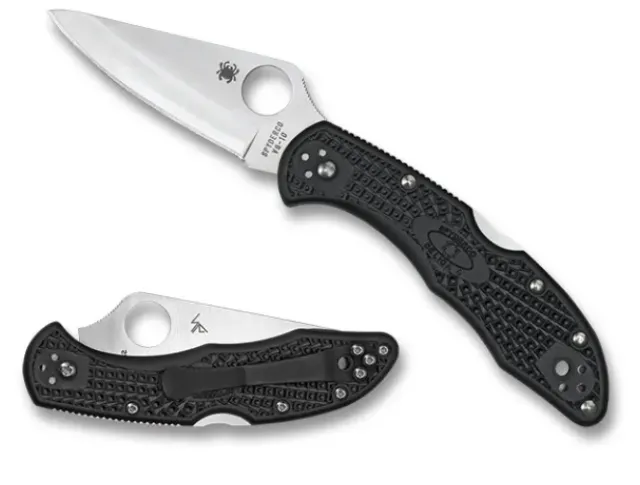 Delica® 4 FRN Black-Spyderco Clearance