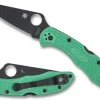 Delica® 4 Mint FRN CPM M4 Black Blade Exclusive-Spyderco Sale