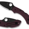 Dragonfly&trade; 2 Lightweight Micro-Melt&reg; PD#1 Black Blade-Spyderco Clearance