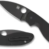 Efficient™ G-10 Black/Black Blade-Spyderco