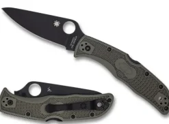 Endela&reg; OD Green FRN CPM CRU-WEAR Black Blade Exclusive-Spyderco Best