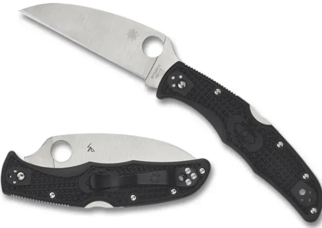 Endura® 4 FRN Black Wharncliffe-Spyderco Online