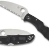 Endura® 4 FRN Black Wharncliffe-Spyderco Outlet