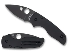 Lil' Native® Smooth Black G-10 CPM CRU-WEAR Black Blade Exclusive-Spyderco Best