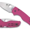 Lil' Native&reg; Pink G-10 CPM S45VN Exclusive-Spyderco Online