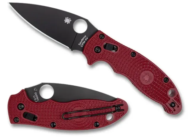 Manix® 2 Lightweight FRCP Red CPM 4V-Spyderco Best