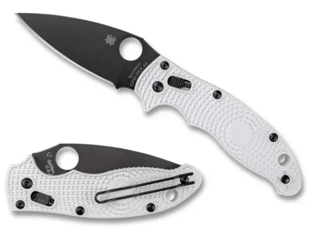 Manix® 2 Lightweight FRCP White CPM REX 45 Exclusive-Spyderco Outlet