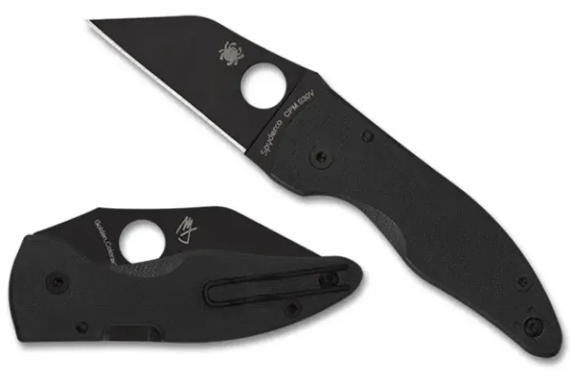 MicroJimbo™ Black G-10 Black Blade-Spyderco Sale