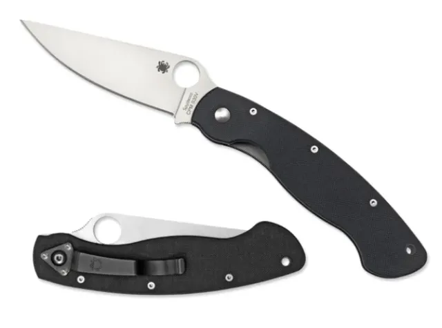 Military™ Model G-10 Black-Spyderco Sale