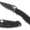 Military™ Model G-10 Black / Black Blade-Spyderco Online
