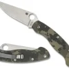 Military™ Model G-10 Camo-Spyderco Hot