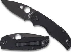 Native® 5 Smooth G-10 CPM CRU-WEAR Black Blade Exclusive-Spyderco Discount