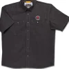 Orvis® Men's Tech Chambray Black Work Shirt Short Sleeve-Spyderco Online