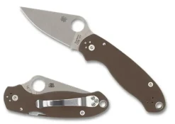 PARA® 3 BROWN G-10 CPM® 15V® SPRINT RUN®-Spyderco Online