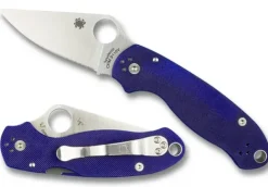 Para® 3 G-10 Dark Blue CPM S110V-Spyderco Sale