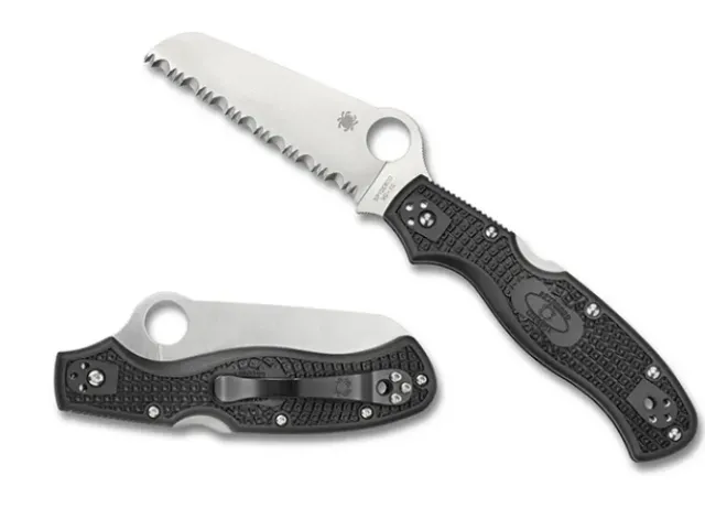 Rescue™ 3 FRN Black-Spyderco Discount