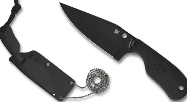Subway Bowie™ Black Blade-Spyderco Discount