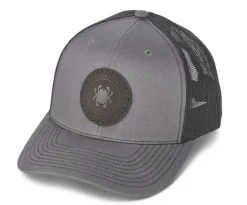 Trucker Hat Charcoal/Black with Patch-Spyderco Discount