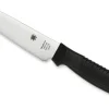 Utility Knife 4.5" Polypropylene Black-Spyderco Outlet